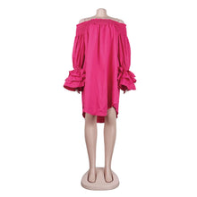 2023 Summer New Fashion Casual Women's Hot Selling Off Shoulder Bust Ruffled Dress