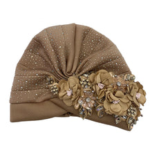 Elegant African Turban Cap with Shiny Rhinestone Ready to Wear Nigeria Auto Gele Headtie Party Women's Head Wrap Bonnet Turbante