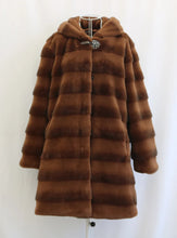 Women's Luxury Hooded Faux Fur Mid-length Jacket
