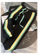 Spring and Autumn New Casual Sports Set for Women, Fashionable and Western Style Street Explosion Running Hoodie Two Piece Set