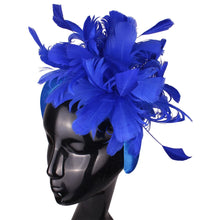 Fashion New Wedding Bride Headband Headwear Fancy Feather Hair Band Millinery Hair Accessories With Peals Decor Hair Accessories