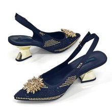 2024 Nigerian Design Evening Party Shoes And Bag Set Lucky Star Bag With Elegant Pointed Tip Women Shoes