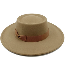 Sombrero Raised Top Fedora Hat 2023 New European and American Fedora Hat Jazz Hat Men's Round Top Hat New Wholesale Sombrero