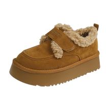 Thicken Plush Winter Women's Non Slip Thick Bottom Ankle Snow Boots