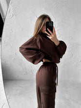 Hoodies Suit Winter Autumn Solid Casual Tracksuit Women Fleece 2 Pieces Set Sports Sweatshirts Pullover Jogger Sweatpants Outfit