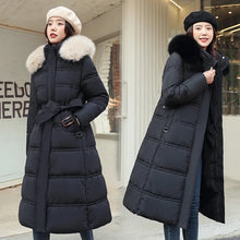 Women's Winter New Cotton-padded Jacket Long Over-the-knee Coat