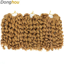 Ombre Jumpy Red Ginger Wand Curls Crochet Hair 1B 27 30 350 613 Purple Grey Colors jamaican twist braiding Hair 20 Strands/Pack