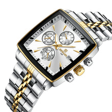 REWARD VIP Mens Watches Waterproof Luminous Sport Watches for Man Stainless Steel Wristwatch Chronograph Date Stopwatch