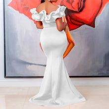 Plus Size Summer Sleeveless Dress Women Ruffle Pleated Off Shoulder Elegant Modis Ladies Dresses Slim Bodycon Ruffle Woman Dress