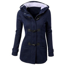Womens Winter Hooded Cardigans Fleece Outerwear Hooded Jacket