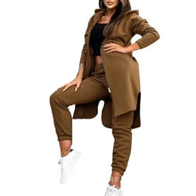 Women's Hooded Trousers Suit Casual Everyday Tracksuit