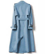 Long Sleeve Trench Coat For Women Office Long Outerwears Jacket