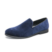 Men's Suede slip-on loafers