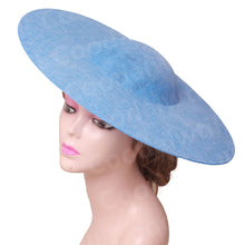 40CM Big Fascinators Base DIY Hair Accessories Hat Women Derby Wedding Headpiece Ladies Church Race Maillinery Cap Supplies