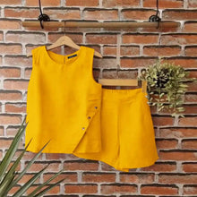 ZANZEA Fashion Matching Suits Women 2PCS Solid Tracksuit Sexy Pocket Summer Short Sets Casual Loose Sleeveless Tank and Shorts