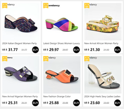 New Arrival Italian Women Shoes Decorated with Rhinestone Open Toe Pumps Luxery Shoes Women Nigerian Women Party Pumps