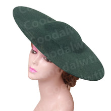 40CM Big Fascinators Base DIY Hair Accessories Hat Women Derby Wedding Headpiece Ladies Church Race Maillinery Cap Supplies