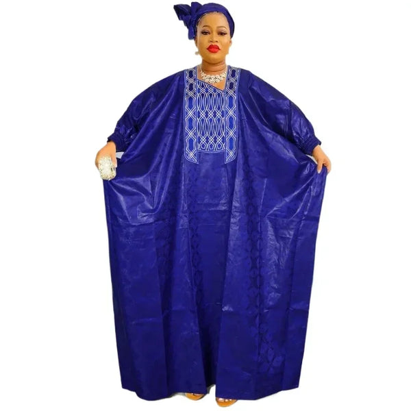 Elegant African Dresses for Women Traditional Embroidery Wedding Party Dresses Men Suit Dashiki African Couples Matching Clothes