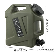 11L Large Capacity Portable Camping Bucket Water Storage No Leakage for Camping Fishing Picnic Hiking Drinking Water Canister