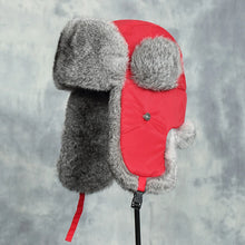 Unisex Soft Outdoor Windproof Super Warm Faux Fur Bomber Hats