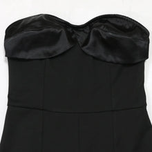 Jumpsuits Strapless Women Sleeveless Sexy Rompers One Piece Overalls Slim Fit Long Pant Ruffles Patchwork Elegant Lady