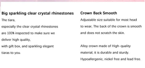 Fashion Gold Silver Color Crystal Rhinestone Tiara And Crowns For Princess Women Diadems Bridal Wedding Hair Accessories