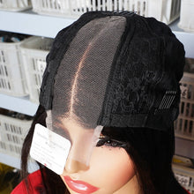 250% Bob Wig 2*6 Lace Short Bob Human Hair Wigs Deep Middle Part High Density Remy Vietnamese Double Drawn Hair Extension