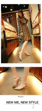 Trend Pointed Toe Wedding Bride High Heels Shoes Female Party Mules Elegant Women Pumps Designer Shoes Sexy Dress Shoes