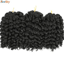 3 Packs Wand Curl Jamaican Bounce Crochet Hair 8inch T Purple 27 30 350 Bug Ombre Blonde Synthetic Jumpy Wand Curly Hair 60Roots