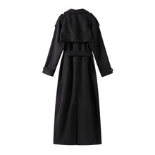 Women's Winter Double Breasted Long Sleeve Lapel Blends Jacket