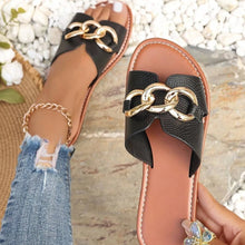 Women Luxury Decor Slide Sandals Beige Brown 2025 Summer Outdoor Fashion Elegant Sexy Casual Party Flats Office Mujer zapatos