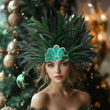 Multicolour Feather Headband Female Party Hair Accessory Fancy Fascinator Headpiece Premium Hair Ornament