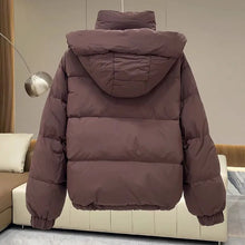 Winter Jacket Women Parkas 2024 New Short Hooded Cotton Padded Jacket Casual Warm  Parka Female Outwear Ladies Top