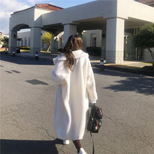 Women's Lamb Fur Coat Warm Autumn Winter Outerwear Jacket