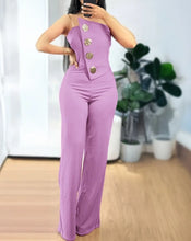 Women's Spring Fashion Rhinestone Fishnet Patch Sexy Jumpsuit