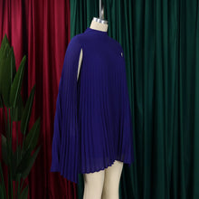 Chiffon Dress for Women Elegant 2024 New Round Neck Batwing Sleeve Loose Knee Length Luxury African Birthday Party Dinner Dress