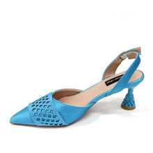 Women's Italian Party Shoes and Bag Set With Elegant Diamond Butterfly