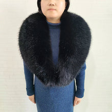 Women's Warm Fluffy Shawl Fashionable Artificial Fluffy Collar Scarve