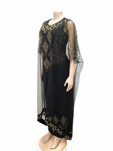 Fake Two-Piece African Dresses for Women 2025 Traditional Nigeria Mesh Hot Drill Caftan Dress Abaya Musulman Robe Femme Clothes