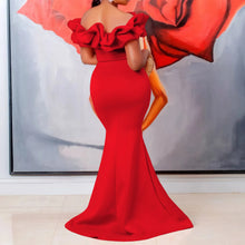 Plus Size Summer Sleeveless Dress Women Ruffle Pleated Off Shoulder Elegant Modis Ladies Dresses Slim Bodycon Ruffle Woman Dress