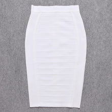 HQBORY Quality Nude Bandage Skirts White Office Lady Sexy 2023 Women High Waist Tight Bodycon Skirt Party Red Pencil Skirt XL