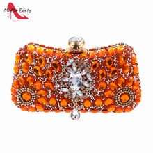 2024 Fashion New Arrivals INS Hot Sale Full Crystal Shinning Shoes and Bag Set for Dress in Red Color Sandals Christmas Party