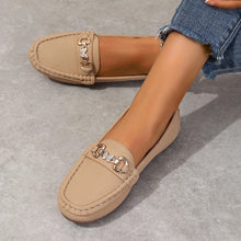 Women's Casual Slip on Mary Jane Shoes 2025 Spring Autumn New Fashion Round Toe Solid Soft Sole Flat Loafers Zapatos De Mujer
