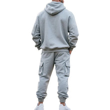 Men's 2 Piece Long Sleeve Athletic Full Zip Jogging Sweatsuits