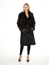 Women's Real Rabbit Fur Long Luxury Jacket