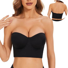 Anti Sagging Bralette Bras For Girls Women Low Back Slip Strapless Bra Longline Way Push Up Bra Open Back Wedding Underwear 섹시