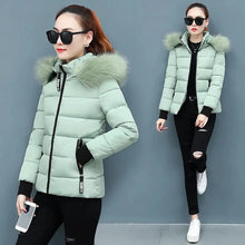 Women's Winter Padded Temperament Casual Down Cotton Jacket