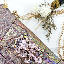 Italian Design Elegant Evening Shoes And Bag Set African Crystal Comfortable Shoes And Capacity Bag Commuter Women's Shoes