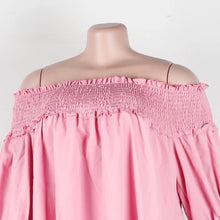 2023 Summer New Fashion Casual Women's Hot Selling Off Shoulder Bust Ruffled Dress