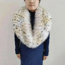 Women's Warm Fluffy Shawl Fashionable Artificial Fluffy Collar Scarve